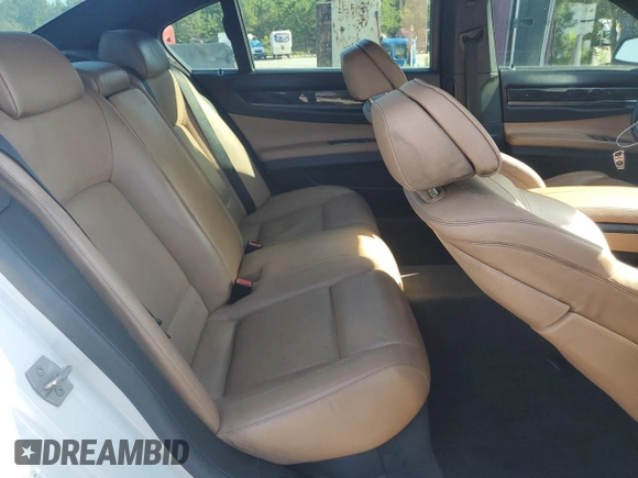 2015 BMW 7 Series 750Li xDrive with VIN WBAYF8C50FD655443, listed as a Copart auction lot 61092005 with Not provided miles and Salvage title. Bid and sale history available at DreamBid. Image 10.