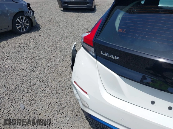 2021 Nissan LEAF SV with VIN 1N4AZ1CV0MC556505, listed as a IAAI auction lot 42438895 with 20,249 mi miles and . Bid and sale history available at DreamBid. Image 19.