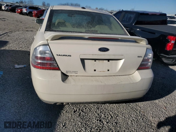 2009 Ford Taurus SEL with VIN 1FAHP24W29G101754, listed as a Copart auction lot 82990104 with Not Provided miles and Salvage Title. Bid and sale history available at carsss.com. Image 6.