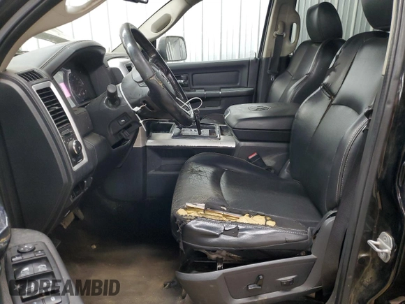 2012 Ram 1500 Sport with VIN 1C6RD7MT0CS128506, listed as a Copart auction lot 53138215 with 217,178 mi miles and Salvage title. Bid and sale history available at DreamBid. Image 7.