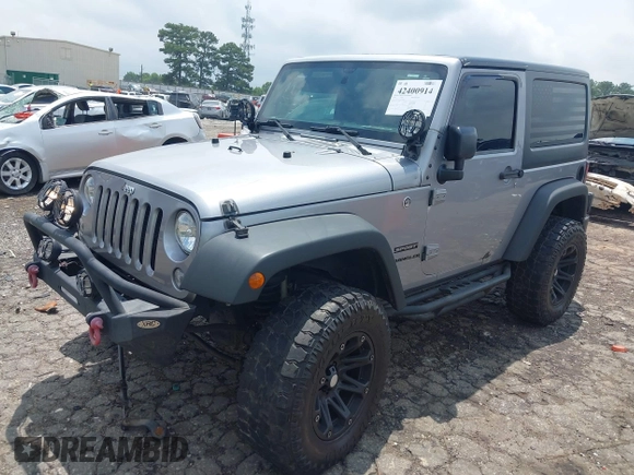 2016 Jeep Wrangler Black Bear with VIN 1C4AJWAG5GL258426, listed as a IAAI auction lot 42400914 with 128,606 mi miles and . Bid and sale history available at DreamBid. Image 17.