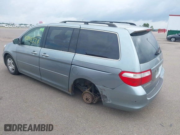 2007 Honda Odyssey EX-L z VIN 5FNRL38717B124209, wystawiony jako IAAI lot #42444334 z przebiegiem 230 123 mil mil oraz . Historia ofert i sprzedaży dostępna na DreamBid. Obrazek 3.