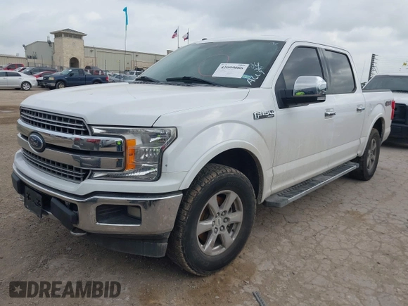 2018 Ford F-150 XL with VIN 1FTEW1EG5JKD32988, listed as a IAAI auction lot 42099086 with 127,541 mi miles. Bid and sale history available at carsss.com. Image 2.