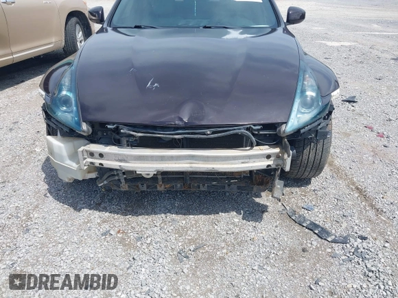 2010 Nissan 370Z Touring with VIN JN1AZ4EH9AM504673, listed as a IAAI auction lot 42284934 with 132,177 mi miles and . Bid and sale history available at DreamBid. Image 6.
