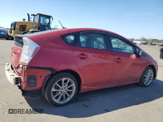 2010 Toyota Prius II with VIN JTDKN3DU7A1303927, listed as a Copart auction lot 53662615 with 156,118 mi miles and Salvage Title. Bid and sale history available at carsss.com. Image 3.