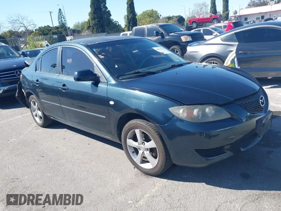 2004 Mazda 3 i with VIN JM1BK12F841124933, listed as a IAAI auction lot 41831640 with 160,980 mi miles and . Bid and sale history available at DreamBid. Image 1.