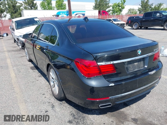 2015 BMW 7 Series 740Li with VIN WBAYE4C57FD138961, listed as a IAAI auction lot 42216122 with 224,740 mi miles and . Bid and sale history available at DreamBid. Image 6.