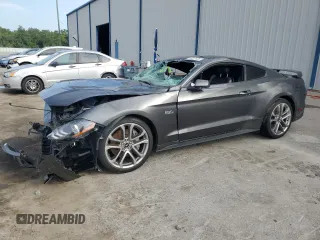 2018 Ford Mustang GT with VIN 1FA6P8CF3J5184722, listed as a Copart auction lot 60317625 with 22,440 mi miles and Salvage title. Bid and sale history available at DreamBid. Image 1.