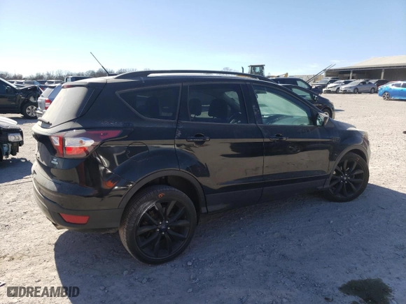 2017 Ford Escape SE with VIN 1FMCU0GDXHUA09945, listed as a Copart auction lot 51605805 with 43,194 mi miles and Salvage Title. Bid and sale history available at carsss.com. Image 3.