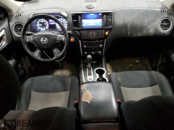 2019 Nissan Pathfinder SV with VIN 5N1DR2MM1KC576502, listed as a Copart auction lot 52304315 with 138,765 mi miles and Non Repairable. Bid and sale history available at carsss.com. Image 8.