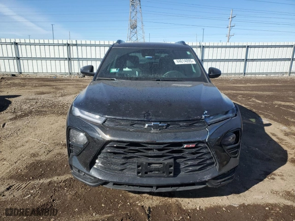 2023 Chevrolet TrailBlazer RS with VIN KL79MTSL4PB129147, listed as a Copart auction lot 44614095 with 25,439 mi miles and Salvage Title. Bid and sale history available at carsss.com. Image 5.