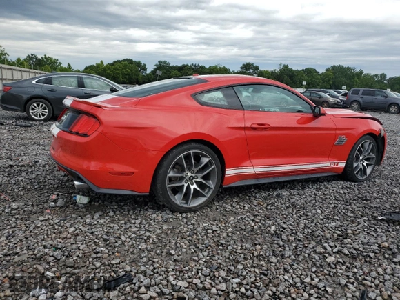 2015 Ford Mustang GT with VIN 1FA6P8CF3F5374219, listed as a Copart auction lot 61490675 with 51,622 mi miles and Salvage title. Bid and sale history available at DreamBid. Image 3.