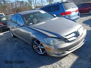 2008 Mercedes-Benz S 550 with VIN WDDNG71X38A207385, listed as a IAAI auction lot 41672979 with 140,345 mi miles and . Bid and sale history available at DreamBid. Image 1.