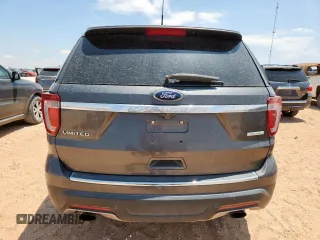2018 Ford Explorer Limited with VIN 1FM5K7FH5JGB69277, listed as a Copart auction lot 56434715 with 73,933 mi miles and Clean title. Bid and sale history available at DreamBid. Image 6.
