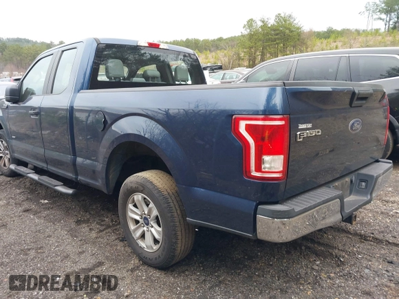 2015 Ford F-150 XL with VIN 1FTEX1CP1FKE96410, listed as a IAAI auction lot 41504551 with 96,145 mi miles. Bid and sale history available at carsss.com. Image 3.