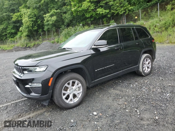 2022 Jeep Grand Cherokee Limited z VIN 1C4RJHBG7N8599324, wystawiony jako Copart lot #61001165 z przebiegiem 32 331 mil mil oraz Szkoda całkowita • Salvage title. Historia ofert i sprzedaży dostępna na DreamBid. Obrazek 1.