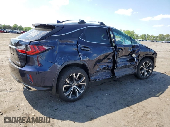 2019 Lexus RX with VIN 2T2BZMCA5KC210642, listed as a Copart auction lot 52940634 with 34,966 mi miles and Salvage Title. Bid and sale history available at carsss.com. Image 3.