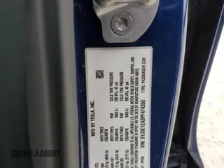 2023 Tesla Model 3 with VIN 5YJ3E1EA3PF474350, listed as a Copart auction lot 53819035 with 32,714 mi miles and Salvage Title. Bid and sale history available at DreamBid. Image 12.