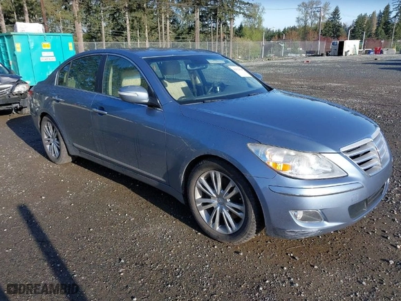 2011 Hyundai Genesis with VIN KMHGC4DF1BU127956, listed as a IAAI auction lot 42022064 with 91,995 mi miles. Bid and sale history available at carsss.com. Image 1.