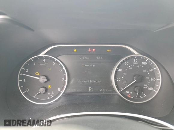 2016 Nissan Maxima S with VIN 1N4AA6AP6GC428931, listed as a Copart auction lot 56986255 with 202,994 mi miles and Salvage title. Bid and sale history available at DreamBid. Image 9.