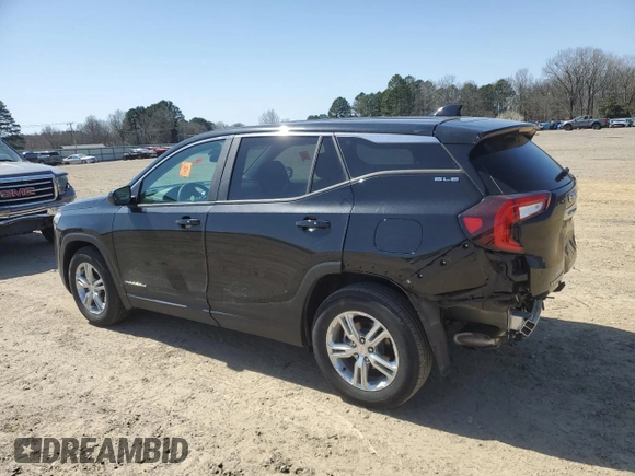 2022 GMC Terrain SLE with VIN 3GKALMEV9NL302103, listed as a Copart auction lot 48668425 with 21,064 mi miles and Salvage Title. Bid and sale history available at carsss.com. Image 2.
