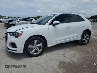 2021 Audi Q3 Premium with VIN WA1AUCF38M1101616, listed as a Copart auction lot 62206775 with 88,683 mi miles and Non repairable. Bid and sale history available at DreamBid. Image 1.
