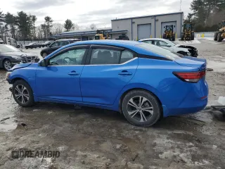 2020 Nissan Sentra SV with VIN 3N1AB8CV1LY241809, listed as a Copart auction lot 46157885 with 39,418 mi miles and Salvage Title. Bid and sale history available at carsss.com. Image 2.