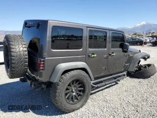 2014 Jeep Wrangler Unlimited Rubicon with VIN 1C4BJWFG8EL188494, listed as a Copart auction lot 46281415 with 171,532 mi miles and Salvage Title. Bid and sale history available at carsss.com. Image 3.