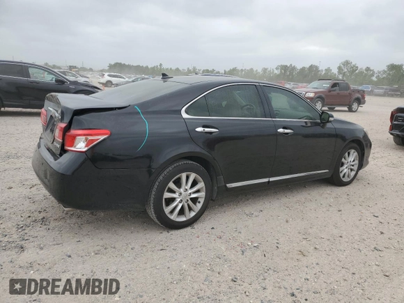 2012 Lexus ES with VIN JTHBK1EG7C2489597, listed as a Copart auction lot 50621955 with 91,226 mi miles and Salvage Title. Bid and sale history available at carsss.com. Image 3.