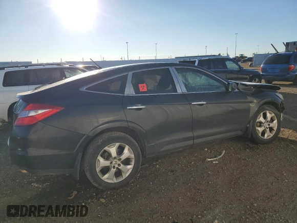2010 Honda Accord Crosstour EX-L with VIN 5J6TF2H50AL800444, listed as a Copart auction lot 75496834 with Not Provided miles and Salvage Title. Bid and sale history available at carsss.com. Image 3.