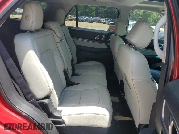 2016 Ford Explorer Platinum with VIN 1FM5K8HTXGGB49137, listed as a Copart auction lot 60952975 with 95,555 mi miles and Salvage title. Bid and sale history available at DreamBid. Image 11.