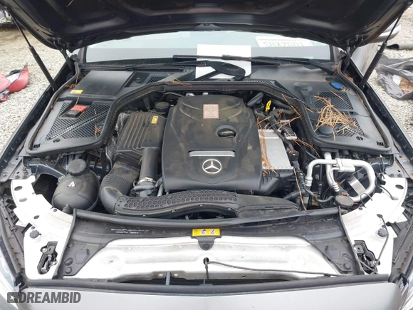 2015 Mercedes-Benz C-Class C 300 with VIN 55SWF4JB9FU056365, listed as a IAAI auction lot 41549063 with 119,106 mi miles. Bid and sale history available at carsss.com. Image 10.