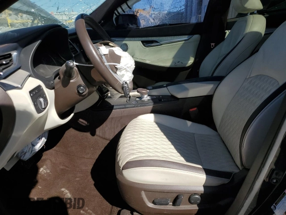 2021 Infiniti QX50 AUTOGRAPH with VIN 3PCAJ5DBXMF116307, listed as a Copart auction lot 47439955 with 51,300 mi miles and Salvage Title. Bid and sale history available at carsss.com. Image 7.