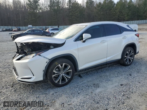 2020 Lexus RX with VIN 2T2HZMAA9LC162741, listed as a Copart auction lot 47083335 with 27,952 mi miles and Salvage Title. Bid and sale history available at carsss.com. Image 1.
