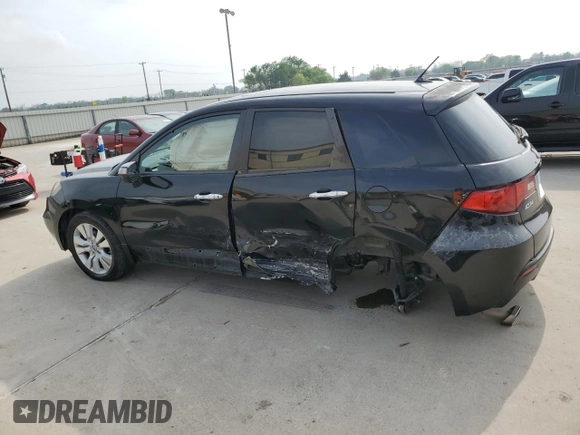 2011 Acura RDX with VIN 5J8TB2H27BA000018, listed as a Copart auction lot 51544725 with 183,404 mi miles and Salvage Title. Bid and sale history available at carsss.com. Image 2.