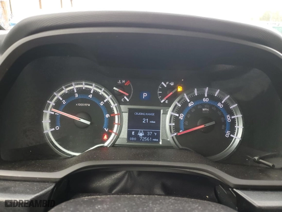 2017 Toyota 4Runner SR5 with VIN JTEBU5JR4H5454138, listed as a Copart auction lot 51929035 with 72,561 mi miles and Clean Title. Bid and sale history available at carsss.com. Image 9.