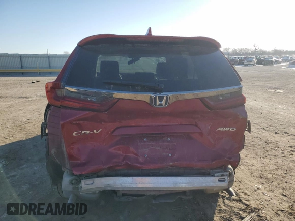 2022 Honda CR-V EX with VIN 7FARW2H53NE033248, listed as a Copart auction lot 89315105 with 102,029 mi miles and Salvage Title. Bid and sale history available at carsss.com. Image 6.