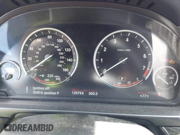2013 BMW 5 Series 528i xDrive z VIN WBAXH5C50DD109923, wystawiony jako IAAI lot #42328644 z przebiegiem 129 764 mil mil oraz . Historia ofert i sprzedaży dostępna na DreamBid. Obrazek 7.