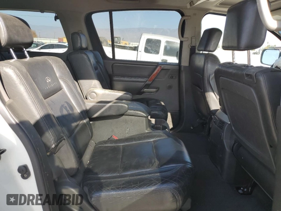 2004 Infiniti QX56 with VIN 5N3AA08A54N803932, listed as a Copart auction lot 83443694 with 0 mi miles and Salvage Title. Bid and sale history available at carsss.com. Image 11.