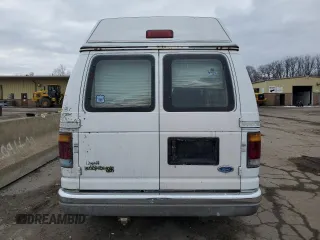 1993 Ford Econoline Cargo with VIN 1FDEE14N8PHA30213, listed as a Copart auction lot 88100175 with 87,897 mi miles and Clean Title. Bid and sale history available at carsss.com. Image 6.
