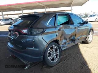 2015 Ford Edge Titanium z VIN 2FMTK3K90FBC12582, wystawiony jako IAAI lot #41860973 z przebiegiem Nie podano mil oraz . Historia ofert i sprzedaży dostępna na DreamBid. Obrazek 4.