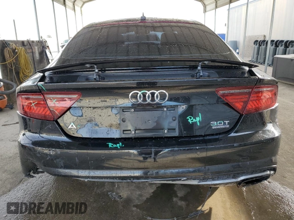 2016 Audi A7 3.0 Prestige with VIN WAU2GAFC2GN083677, listed as a Copart auction lot 43654304 with 99,526 mi miles. Bid and sale history available at carsss.com. Image 6.