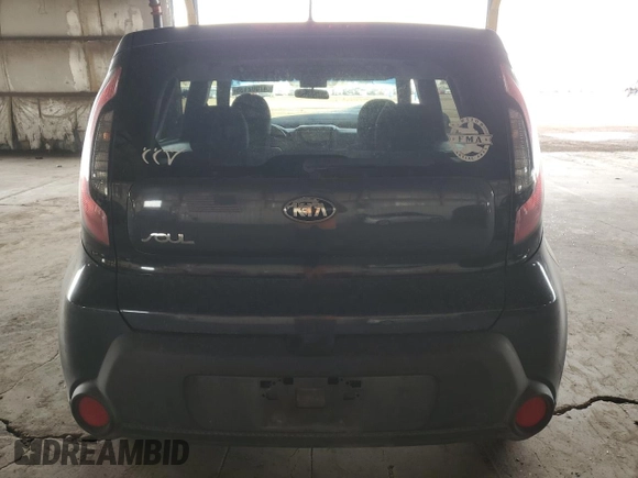 2014 Kia Soul + with VIN KNDJP3A59E7060496, listed as a Copart auction lot 47002135 with 179,123 mi miles and Salvage Title. Bid and sale history available at carsss.com. Image 6.