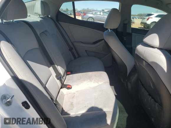 2014 Kia Optima LX with VIN 5XXGM4A74EG302158, listed as a Copart auction lot 46492685 with 147,302 mi miles and Salvage Title. Bid and sale history available at carsss.com. Image 11.