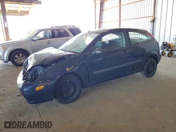 2004 Ford Focus ZX3 with VIN 3FAFP31Z44R127138, listed as a Copart auction lot 48397275 with 129,873 mi miles and Salvage title. Bid and sale history available at DreamBid. Image 1.