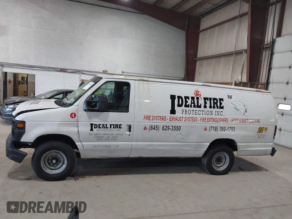 2011 Ford Econoline Cargo Commercial with VIN 1FTSS3EL8BDA24095, listed as a IAAI auction lot 42349095 with 219,482 mi miles and . Bid and sale history available at DreamBid. Image 14.