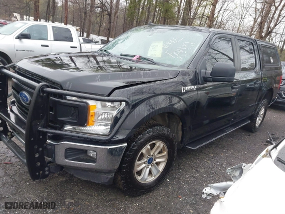 2020 Ford F-150 XL with VIN 1FTEW1E55LFB38116, listed as a IAAI auction lot 41848789 with 98,204 mi miles. Bid and sale history available at carsss.com. Image 18.