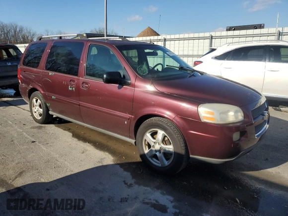 2007 Chevrolet Uplander LT w/1LT with VIN 1GNDV33W67D142982, listed as a Copart auction lot 84592864 with 99,418 mi miles and Salvage Title. Bid and sale history available at carsss.com. Image 4.