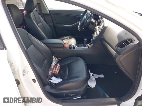 2015 Kia Optima SX Turbo with VIN 5XXGR4A60FG383315, listed as a IAAI auction lot 42299144 with 95,615 mi miles and . Bid and sale history available at DreamBid. Image 5.