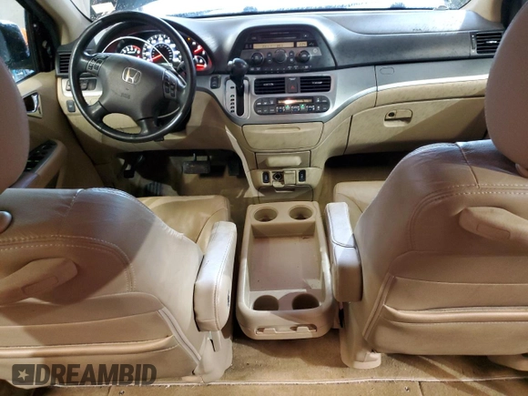 2008 Honda Odyssey EX-L with VIN 5FNRL38638B071781, listed as a Copart auction lot 47755835 with 104,508 mi miles and Salvage Title. Bid and sale history available at carsss.com. Image 8.